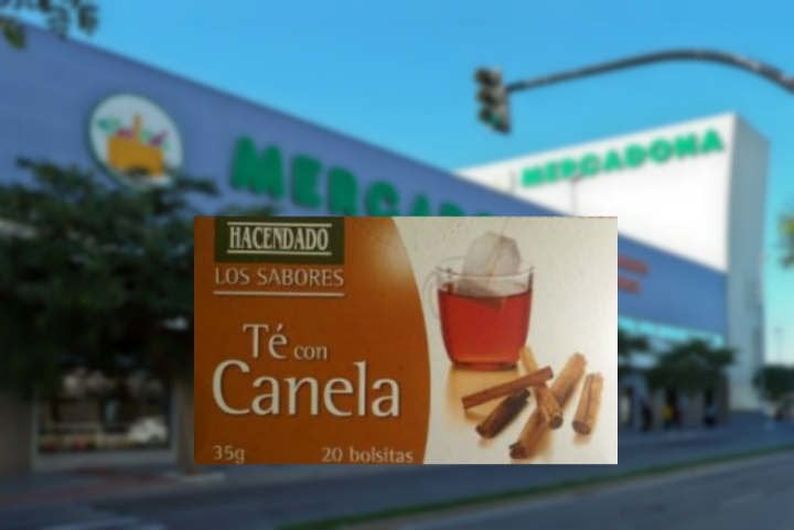 Té de canela hacendado de mercadona